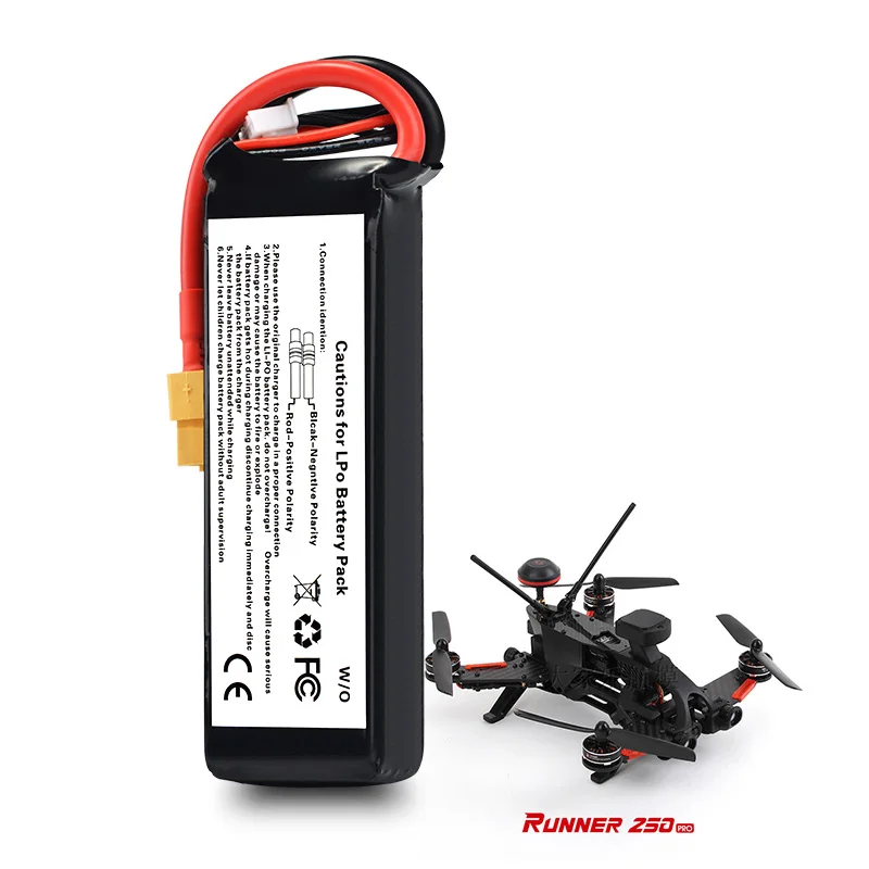 Lipo батарея 11 1 V 2200Mah 3S XT60 штепсельная вилка/Т вилка для Walkera Runner 250 250-Z-26 RC вертолет