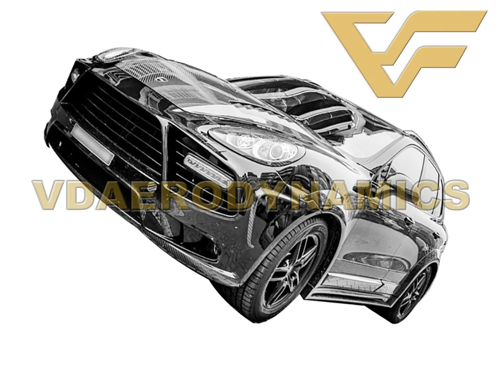 Подходит для 10 14 958 1 Porsche Cayenne комплект с полным корпусом передний бампер задний