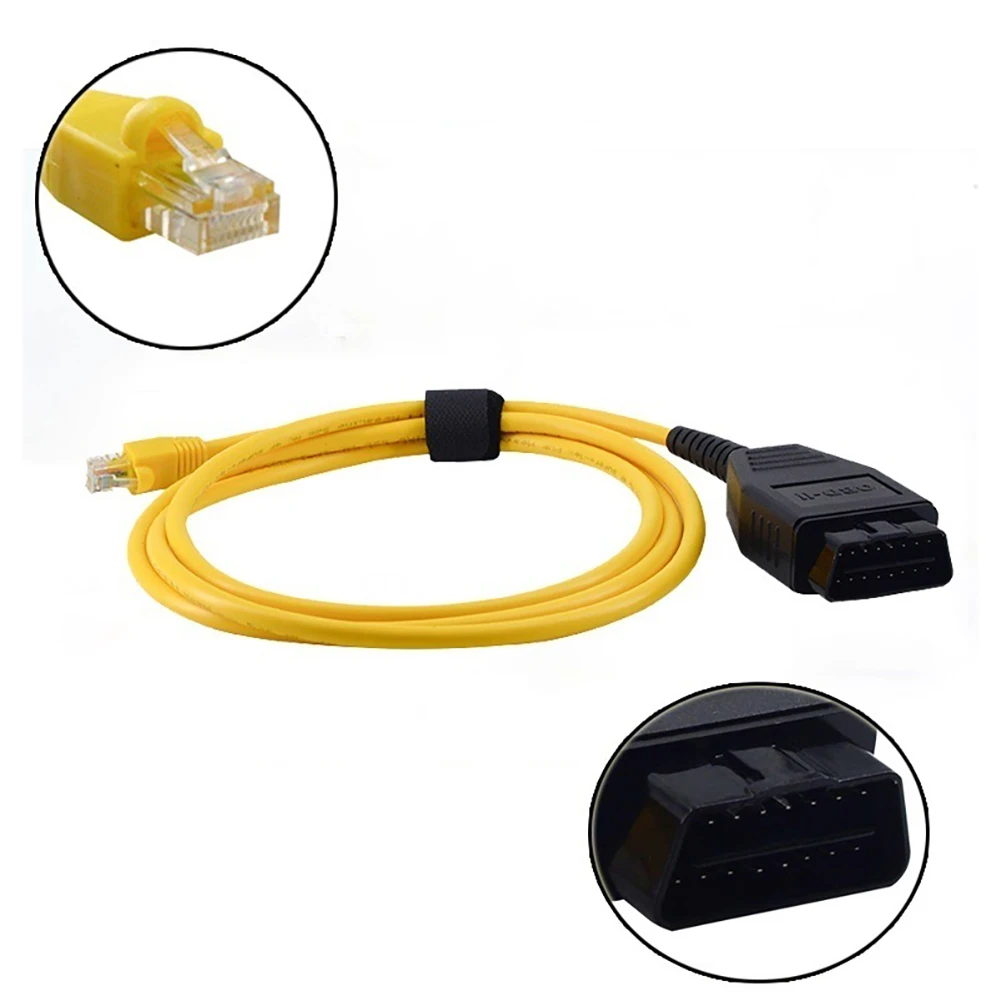 Диагностический кабель для BMW ENET Ethernet к OBD стандартное кодирование F Series 2018 Новый