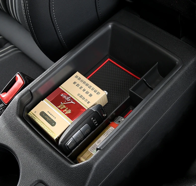 

Fit for Audi A3 8Y Sportback Sedan 2021 Car Accessories Interior Decoration Central Armrest Organizer Storage Box Container 1pcs