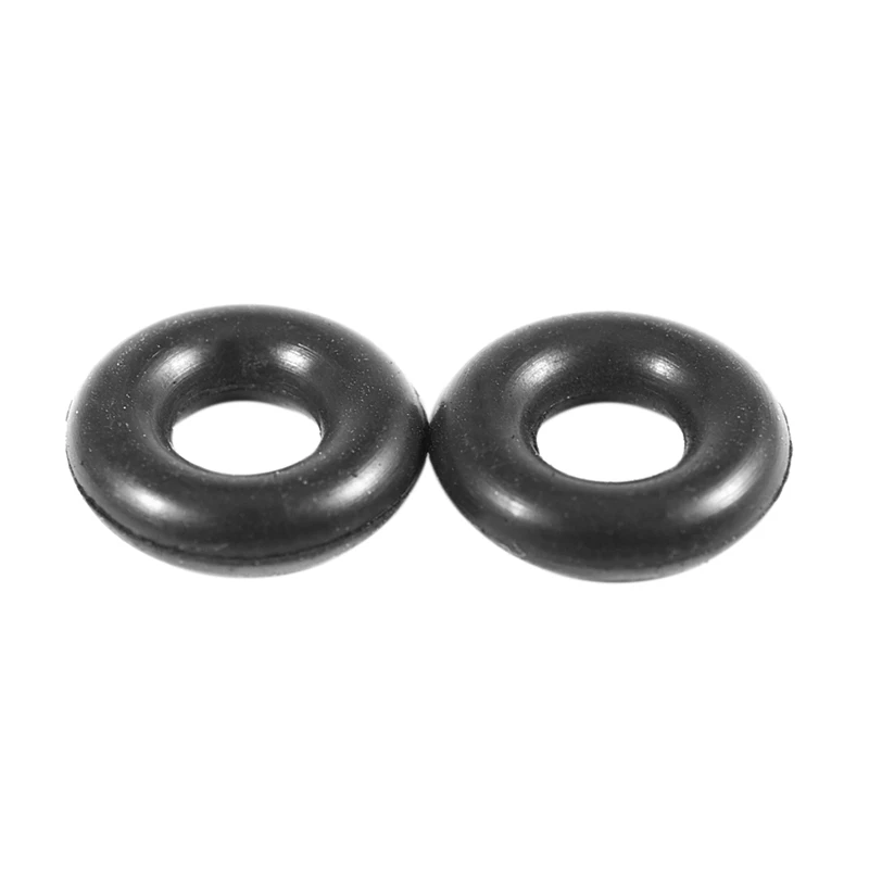 

30 Pcs 2.5mm x 6.5mm x 2mm Rubber O Rings for Wacky Worm Fishing