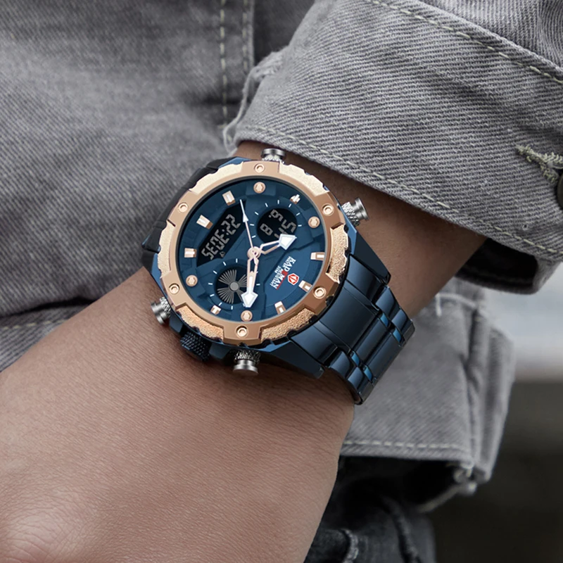 

KADEMAN Top Luxury Brand Business Quartz Mens Watch Watches For Men Stainless Steel Waterproof Wristwatch Relogio Masculino