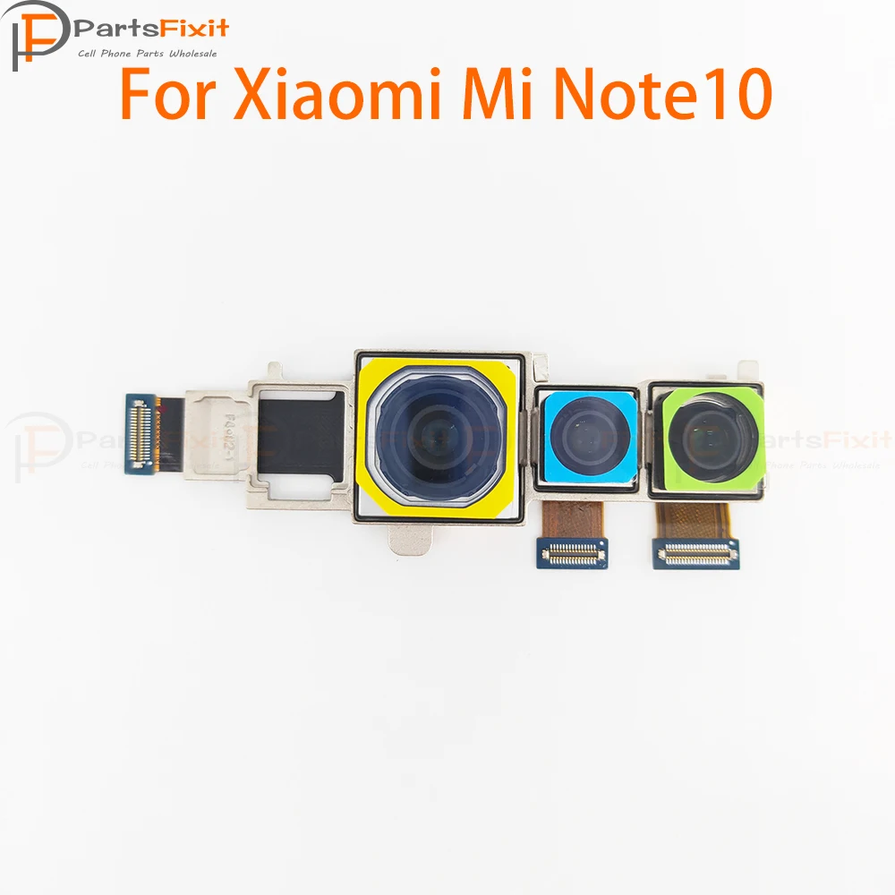 

Mi Note10 Rear Back Camera Module for Xiaomi Mi Note 10 Note10 Big Camera Flex Wide Angle Macro Depth Camera Module Replacement