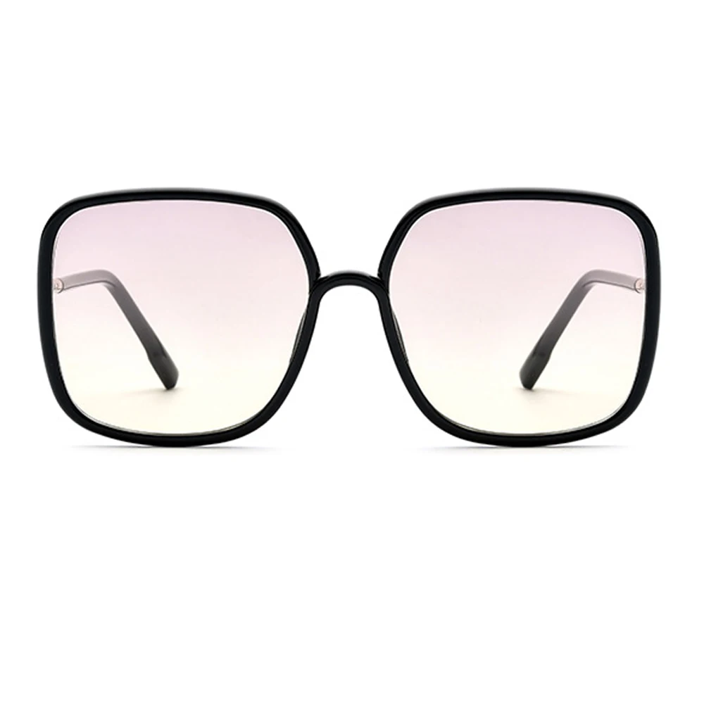 Модные женские солнцезащитные очки UV400 для вождения коричневые градиентные