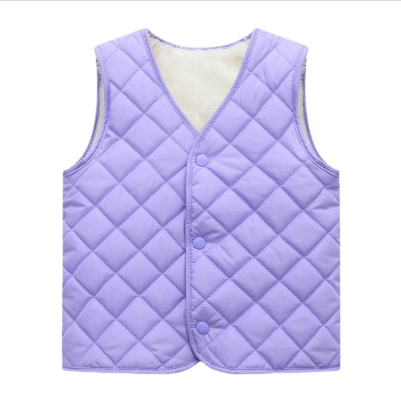 

Children's Autumn and Winter Vests, Warm Waistcoat Vests, Boys and Girls Children's Jackets, Thickening Children's Clothing