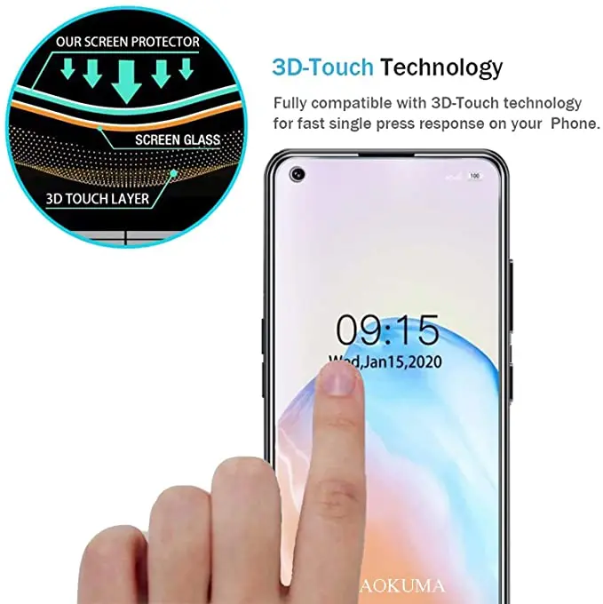 Закаленное стекло для Oukitel C18 Pro 9H 2.5D защитная пленка Взрывозащищенная прозрачная