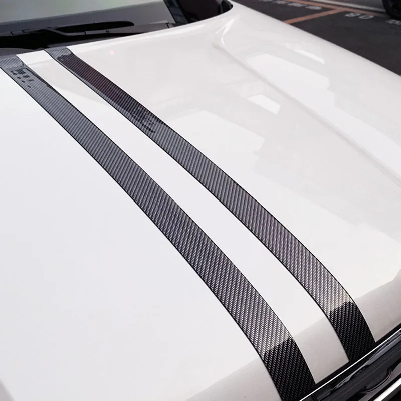 Автомобильные наклейки 5D из углеродного волокна резиновый Стайлинг протектор