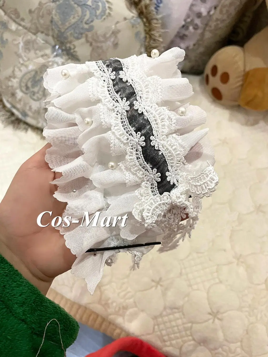

Hot Game Azur Lane HMS Perseus Cosplay Costume Gentle Fashion White Formal Dress Role Play Clothing Custom-Make Any Size