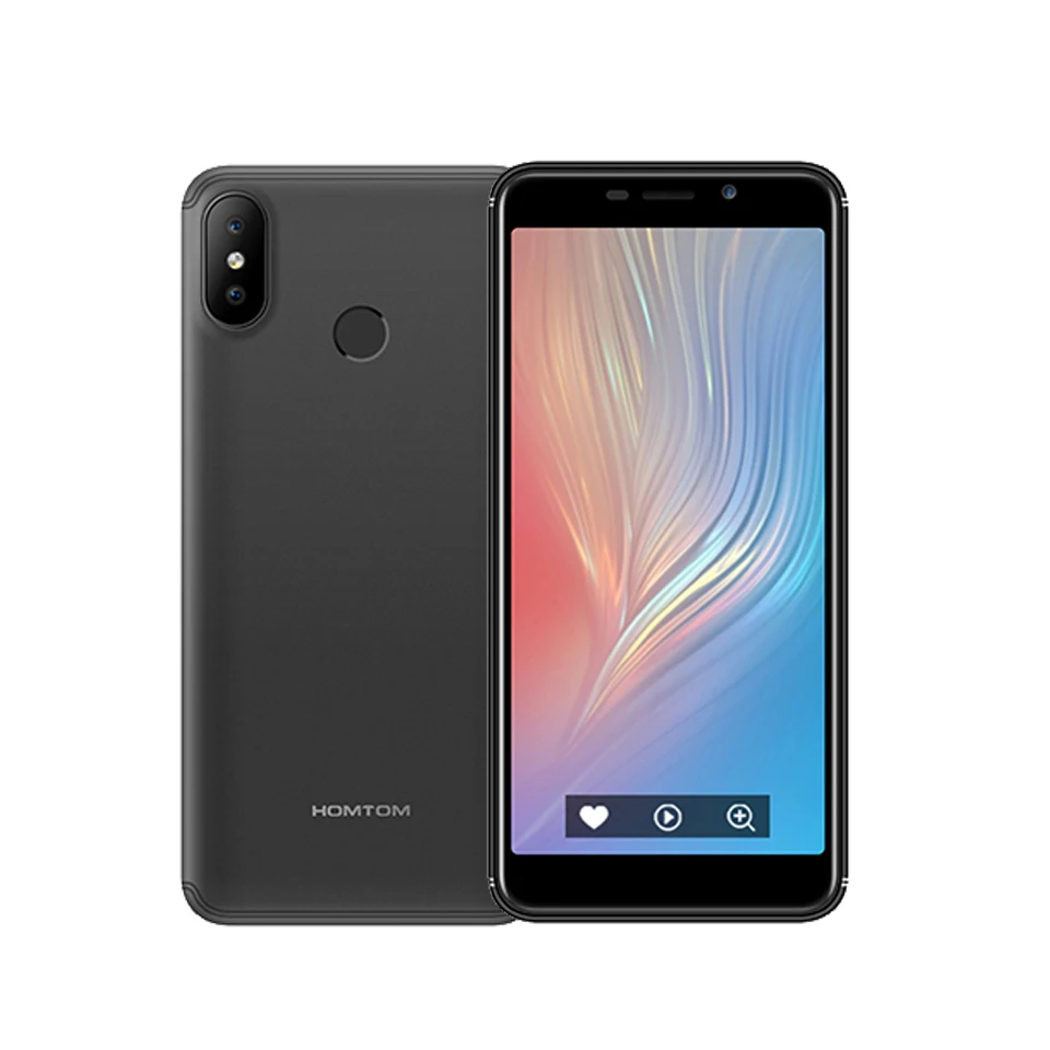 HOMTOM C2 5," 18:9 HD+ 4G смартфон Android 8,1 четырехъядерный 2 Гб ОЗУ 16 Гб ПЗУ мобильный телефон с функцией распознавания лица 3000 мАч