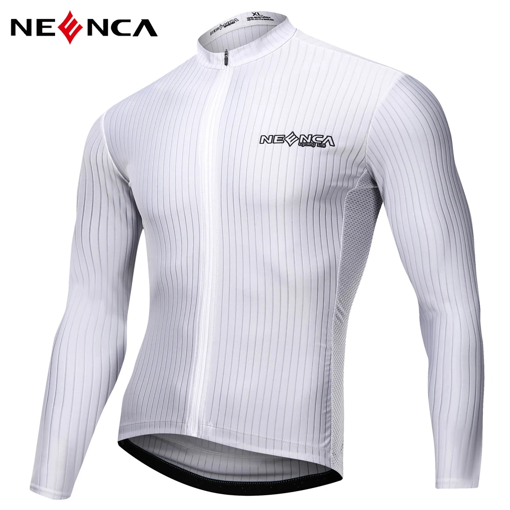 Мужская велосипедная Джерси NEENCA с длинным рукавом для горных и шоссейных