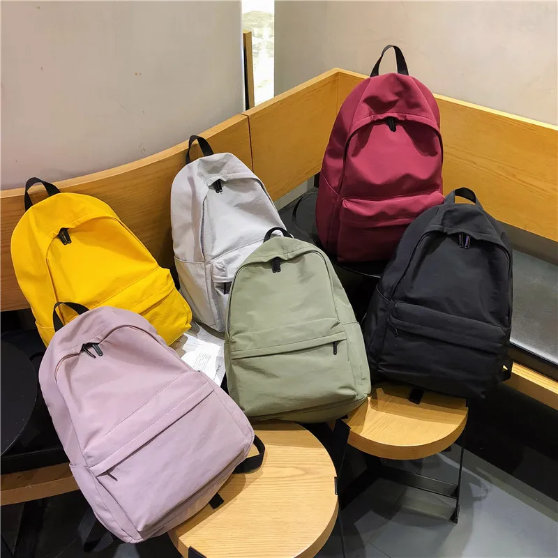 fashion women's Backpack 2020 Waterproof Nylon Bag Backpack For Women Big Women School Bags For Teenage Girls Shoulder Bags