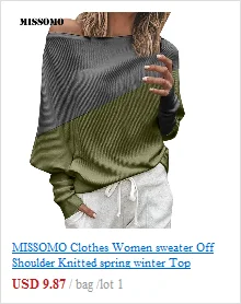 Женский свитер MISSOMO pull femme, длинный рукав, круглый вырез, рукав летучая мышь, вязанный зимний топ, джемпер, chompas para mujer, пуловер 73