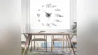 Современные минималистичные цифровые креативные настенные часы в скандинавском стиле сделай сам, индивидуальные акриловые часы, настенные украшения для гостиной, кварцевые часы