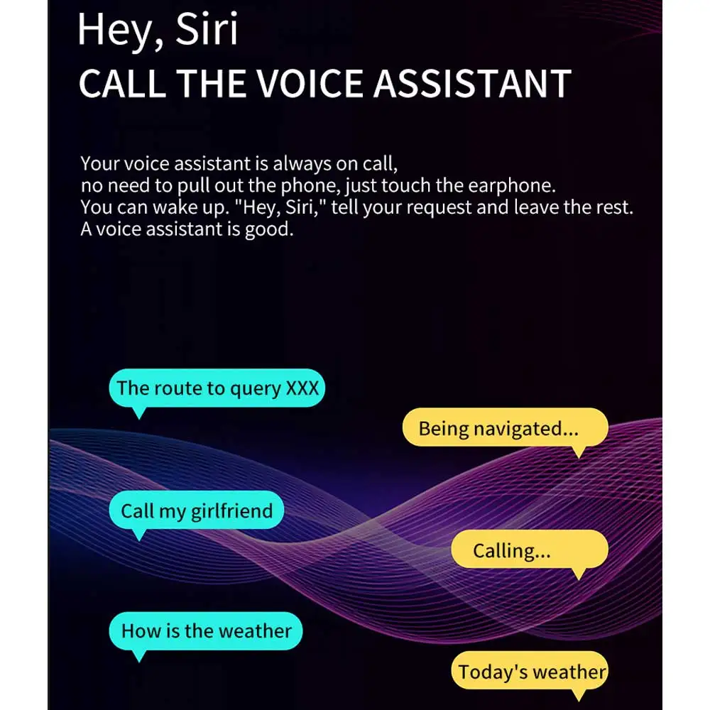 Bluetooth беспроводные наушники настоящие стерео звуковые гарнитуры с защитой от