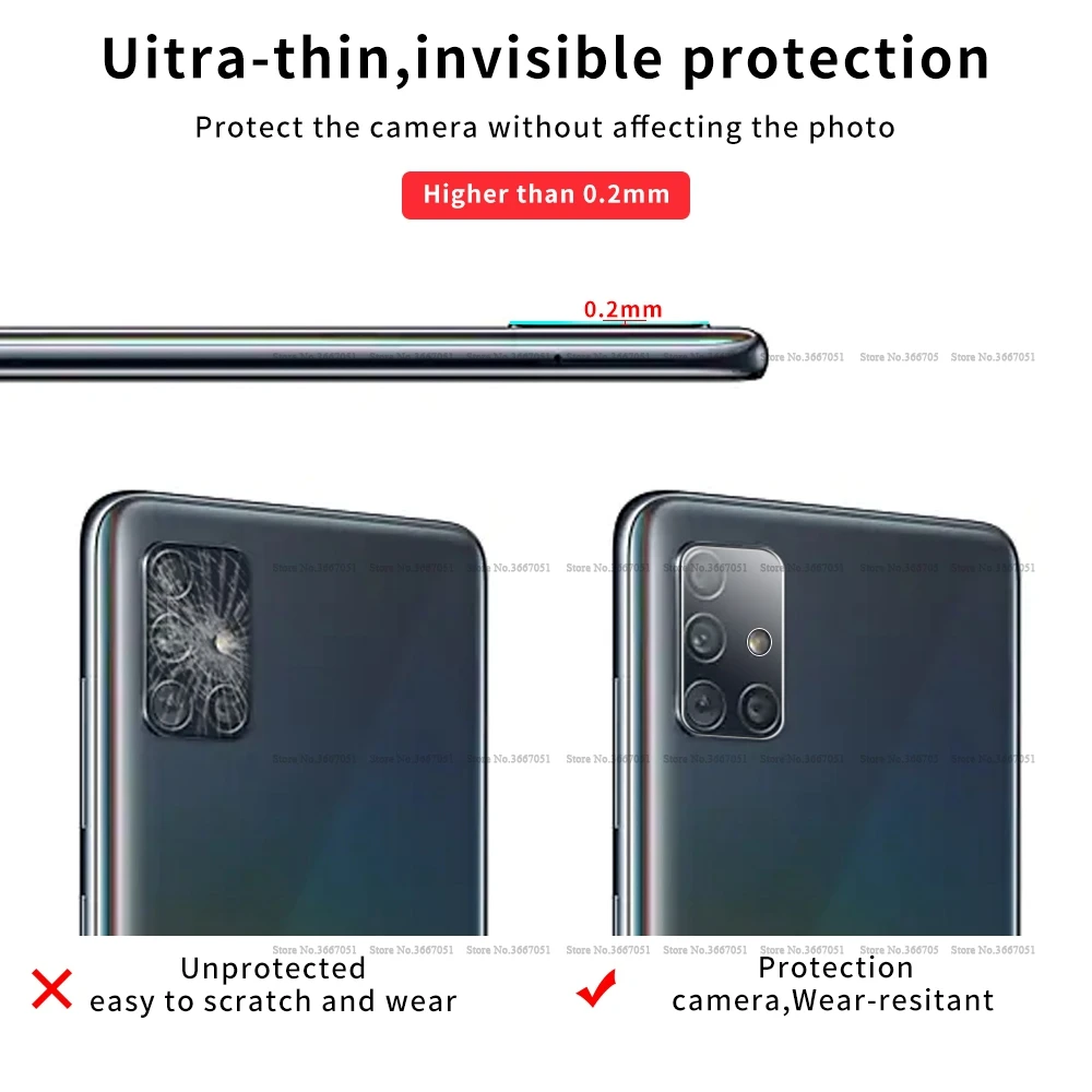 9D HD camera lens Film For Samsung Galaxy A51 A71 A90 A80 A70 A60 A50 A40 A30 A20 A10 S S20 S10 Note10 Plus Protective Soft |