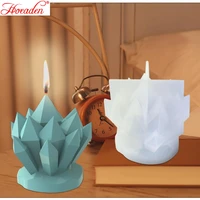 flower cluster candle silicone mold magic designed 3d scent candle mould handmade aromatherapy soap making mould creative gifts