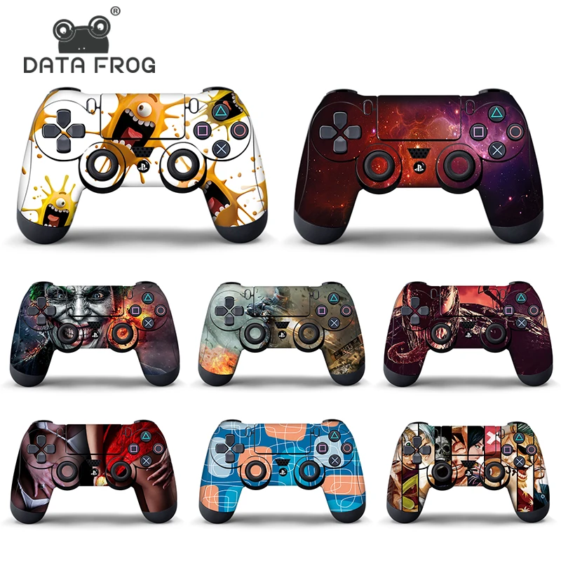 Защитная крышка-лягушка для PS4 контроллера для Playstation 4 Pro Slim Decal аксессуары 15 видов стилей