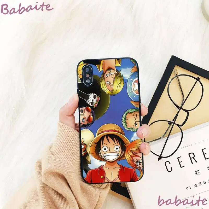 

Babaite Anime One Piece Phone Case shell cute For iPhone 8 7 6 6S Plus X XS MAX 5 5S SE XR 11 11pro promax 12 12Pro Promax