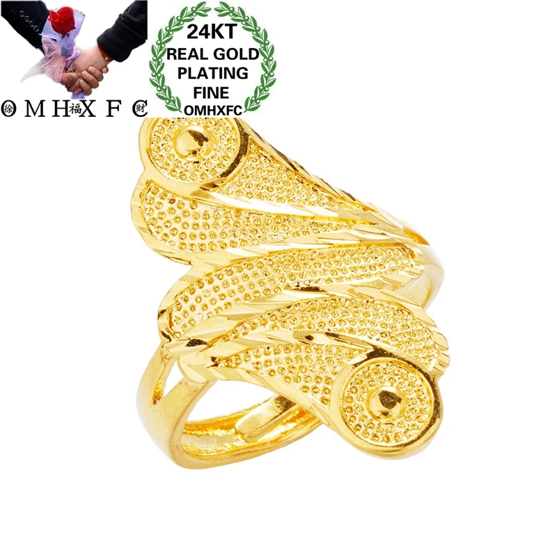 

Ювелирные изделия OMHXFC, оптовая продажа, RI236, Европейская мода, изящное женское, для вечеринки, дня рождения, свадебный подарок, геометрическо...