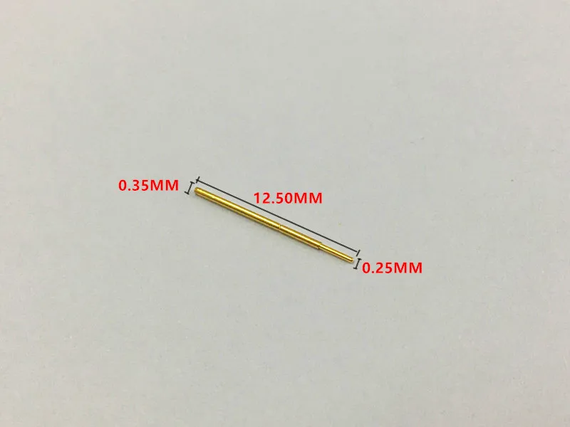 100 шт. встроенный пружинный щуп удобный и прочный для обнаружения металла длина