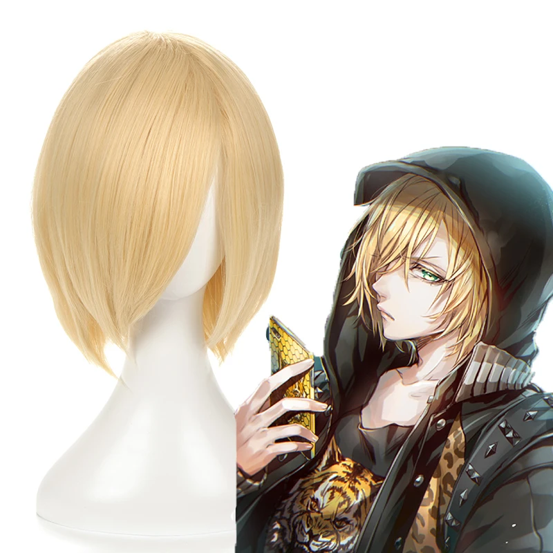 Аниме Юри! Парик для косплея Yuri Plisetsky термостойкий синтетический Хэллоуина