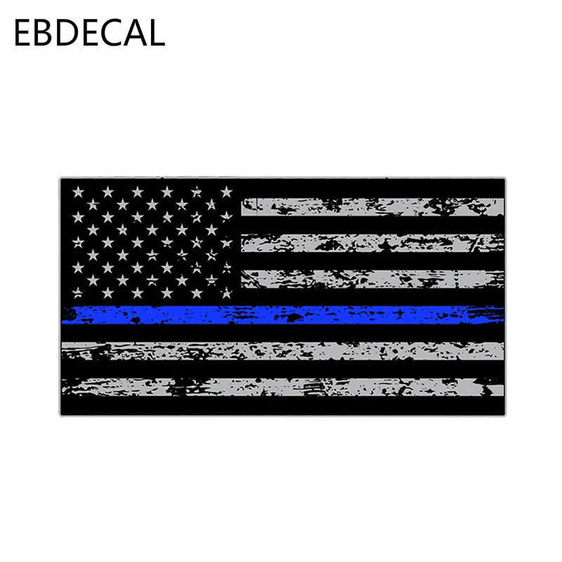 EBdecal синяя линия Наклейка для Авто/бампер/окно/настенные наклейки DIY Декор