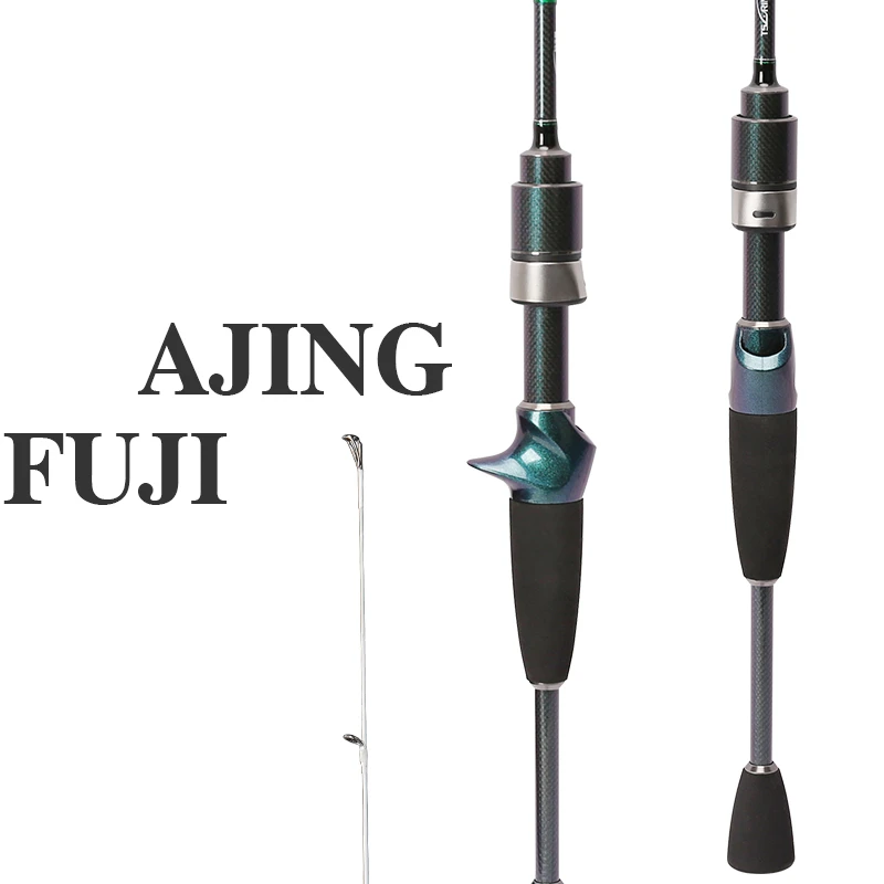 

TSURINOYA DEXTERITY C722 2.19m Bait Finesse AJING Fishing Rod casting Ultra Light Casting Carbon Fishing Rod FUJI Accessories