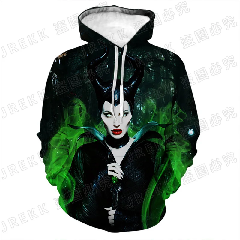 

Fashion Maleficent Hoodies Men Women Children 3D Print Sweatshirts Casual Boy Girl Kids Streetwear Pullover Long Sleeve Tops