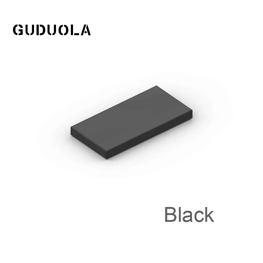 Плитка Guduola 2x4 (пластины/Специальные) 87079 строительные детали MOC мелкие частицы