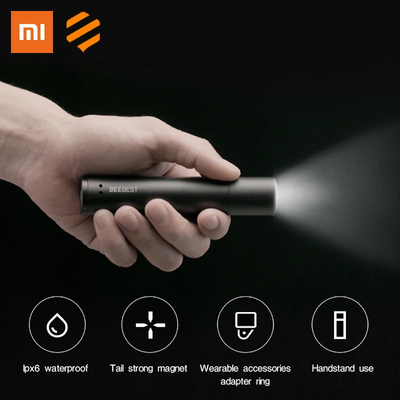 Xiaomi Beebest высоколегкий зум фонарик 1000LM 6 режимов переключения передач