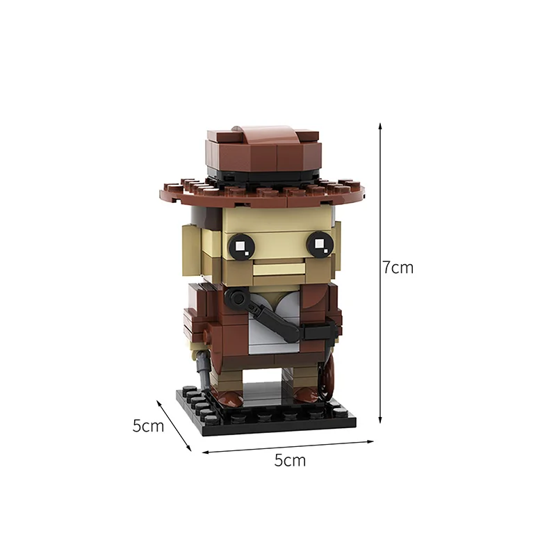 MOC Classic Indiana Jones and Holiday Christmas Nutcracker Building Block Model Puzzle Stitching Bricks Doll Children's Toy Gift | Игрушки