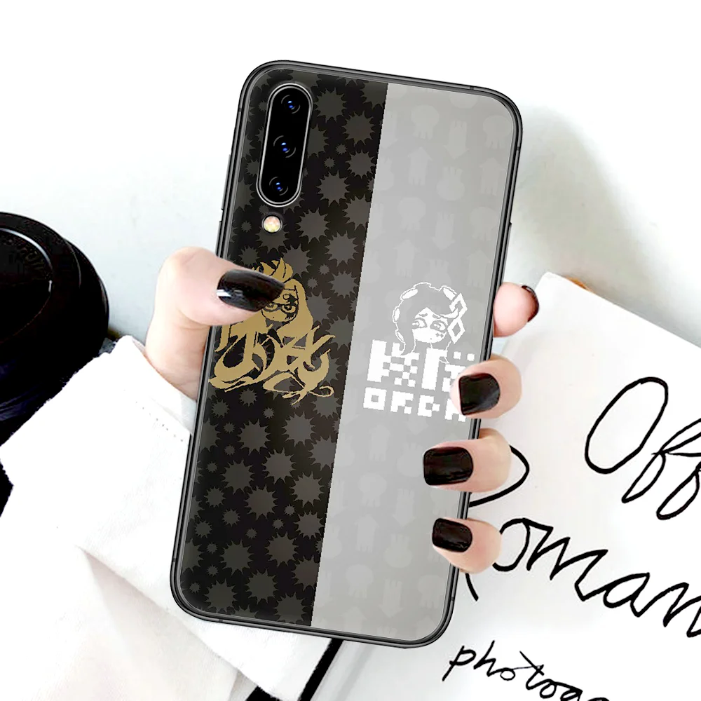 

Game Pearl Switch Splatoon Phone Case For Samsung Galaxy A 3 5 7 8 10 20 20E 21S 30 30S 40 50 51 70 71 black Back Tpu Cover 3D