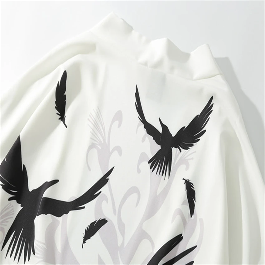 6 видов цветов Одежда в японском стиле кимоно халаты Haori традиционный принт