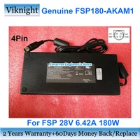 genuine fsp fsp180 akam1 28v 6 42a 180w ac adapter for medical electrical power supply charger round with 4 pins