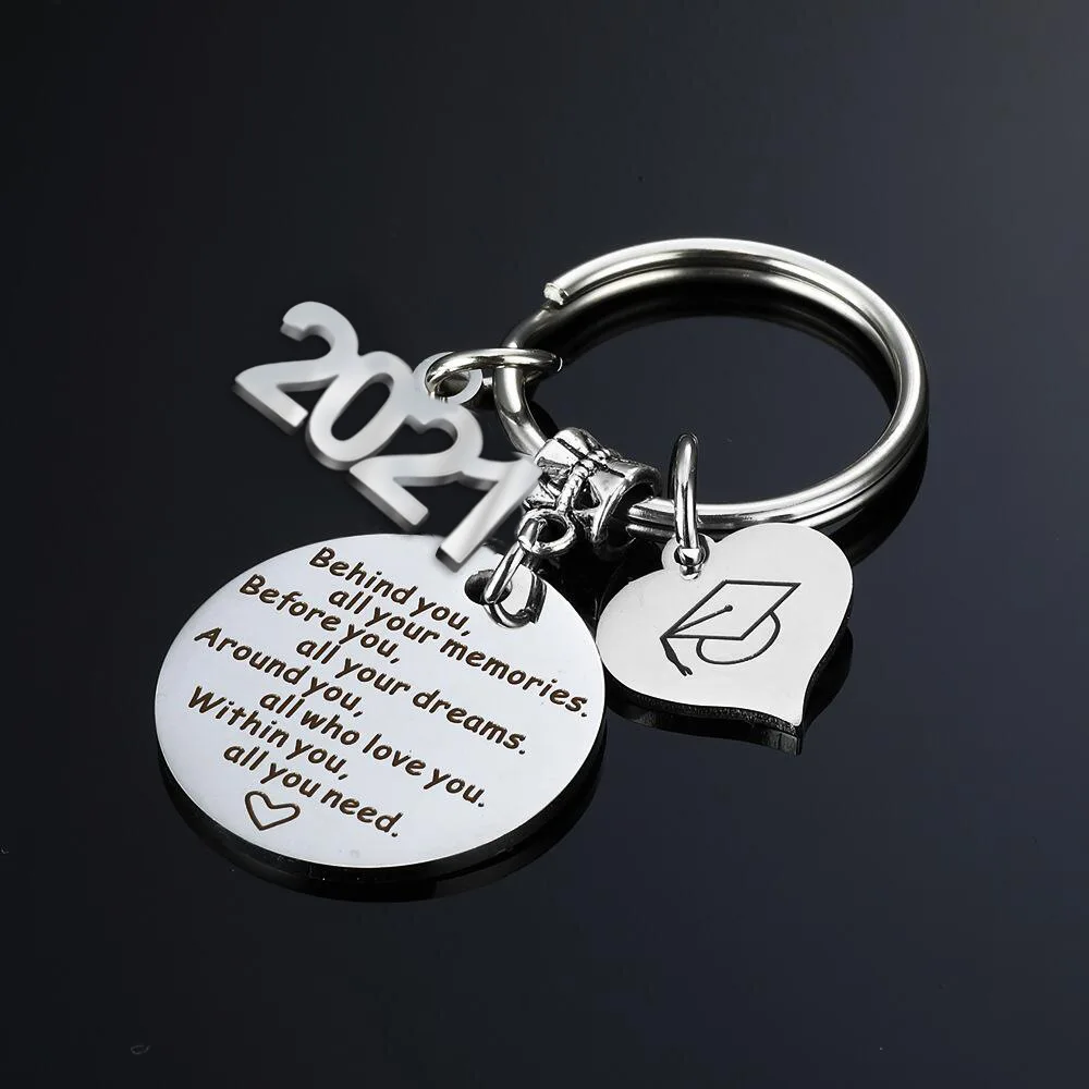 

2021 Graduation Keychain Accessories Simple Key Chain Graduation Season Gift Graduation Gifts For Friends And Classmates