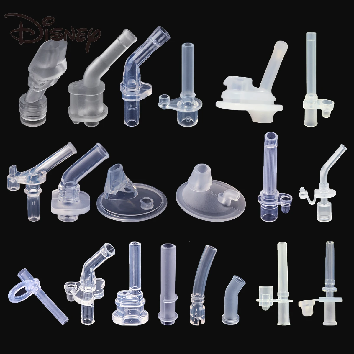 

Чайник Disney, соломенная чашка, чашка для воды с медведем, трубка, Детские аксессуары, соломинки для детей, регулируемая головка