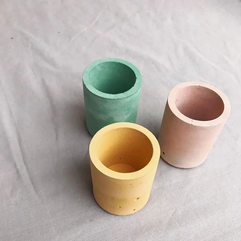 Формы для бетонных сосудов форма бетона цемента свечей контейнера свечи формы