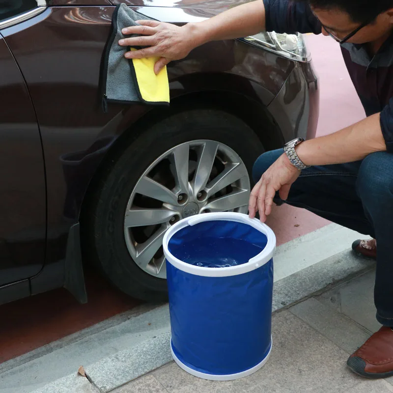 

Portable vehicle-mounted sundries storage bag travel folding barrel for Cadillac XTS SRX ATS CTS/Renault Koleos Fluenec Latitude