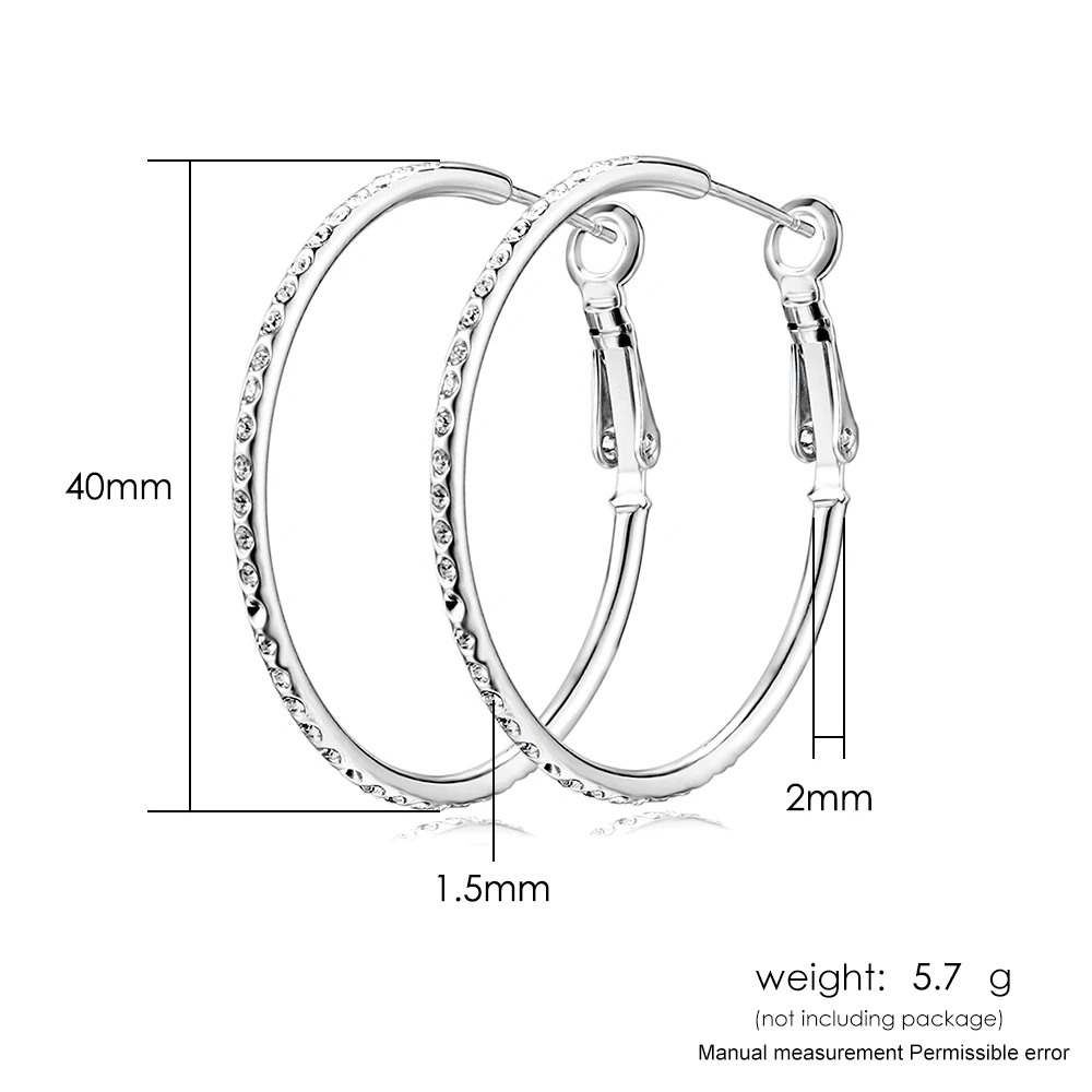 Винтажные большие круглые серьги-кольца для женщин розовое золото модный бренд