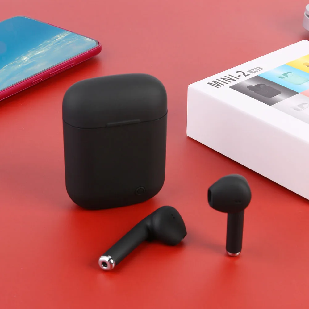 Оригинальные i12 Tws Bluetooth 5 0 наушники HiFI Touch Key i7s mini2 i9s беспроводные для спорта с