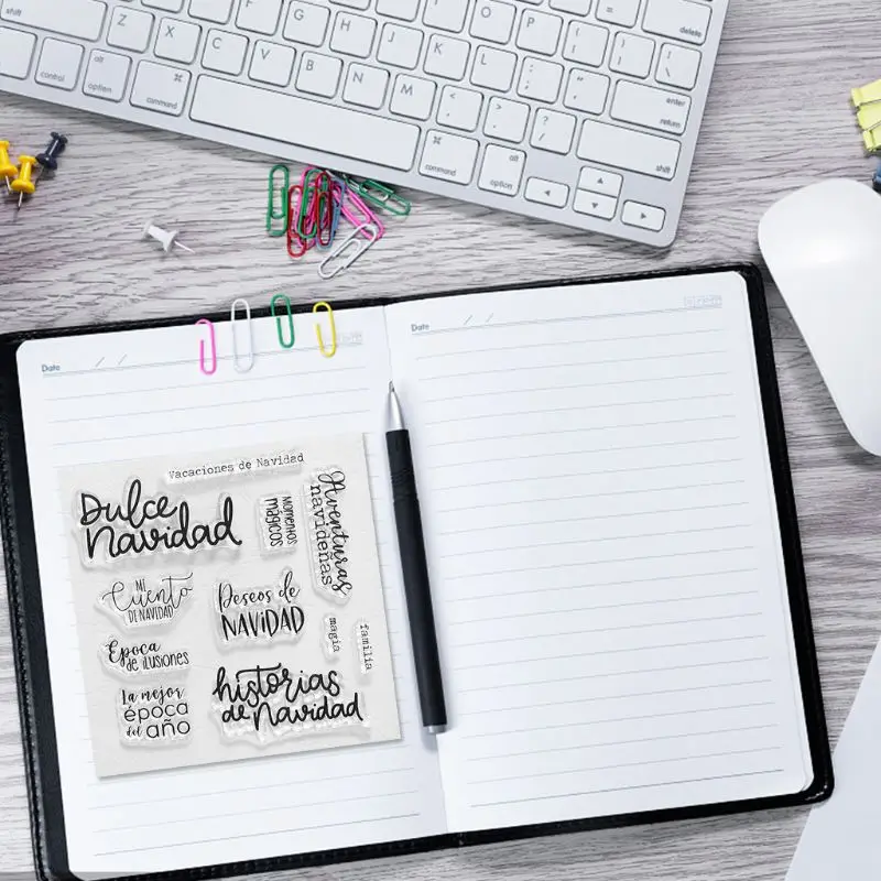 Прямая поставка. Силиконовая прозрачная печать DIY Скрапбукинг рельефная