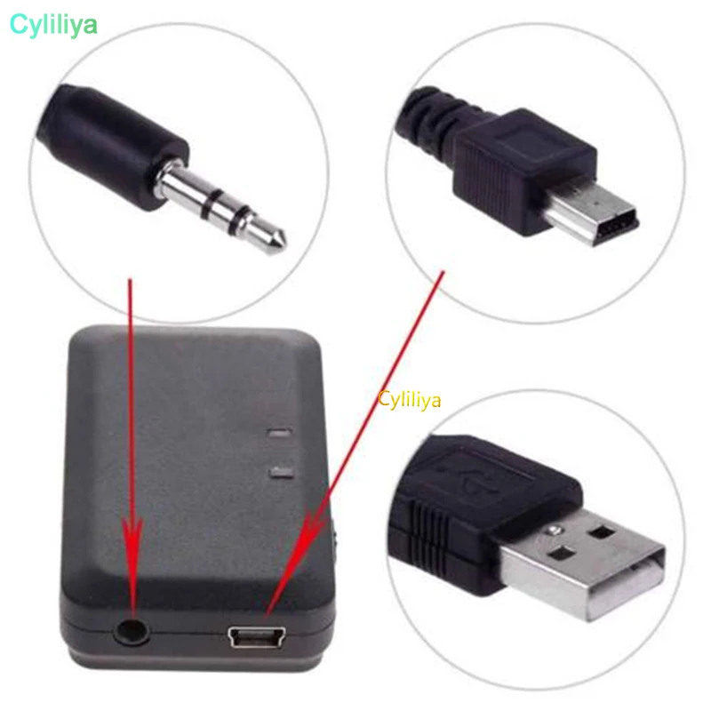 По dhl 20 шт Bluetooth музыкальный приемник H-166 поддержка iPhone соединяющийся с сотовым