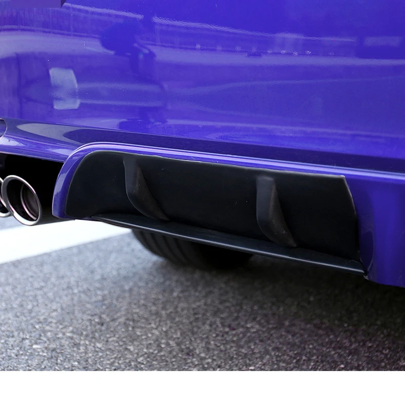 

2pcs Exterior Black Rear Bumper Lower Diffuser Lip Spoiler Cover Trim Styling fit for Toyota Camry 2018 2019 2020