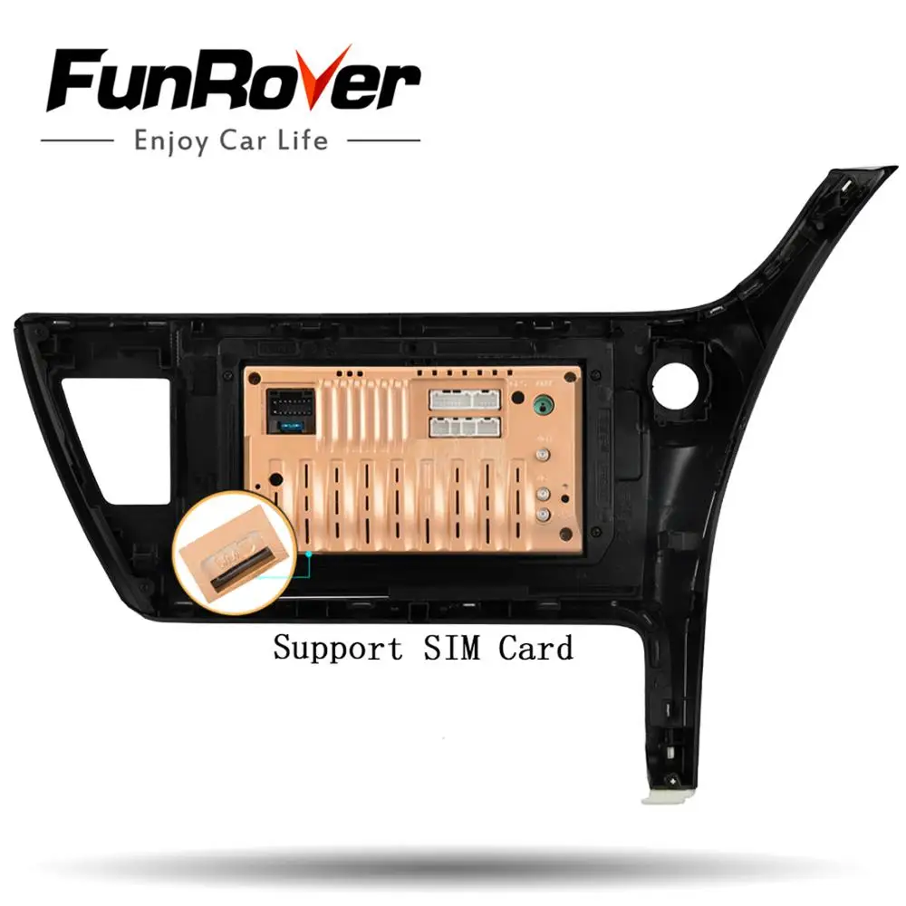 Funrover android 9 0 Octa 8 core автомобильный dvd проигрыватель с gps для Защитные чехлы сидений