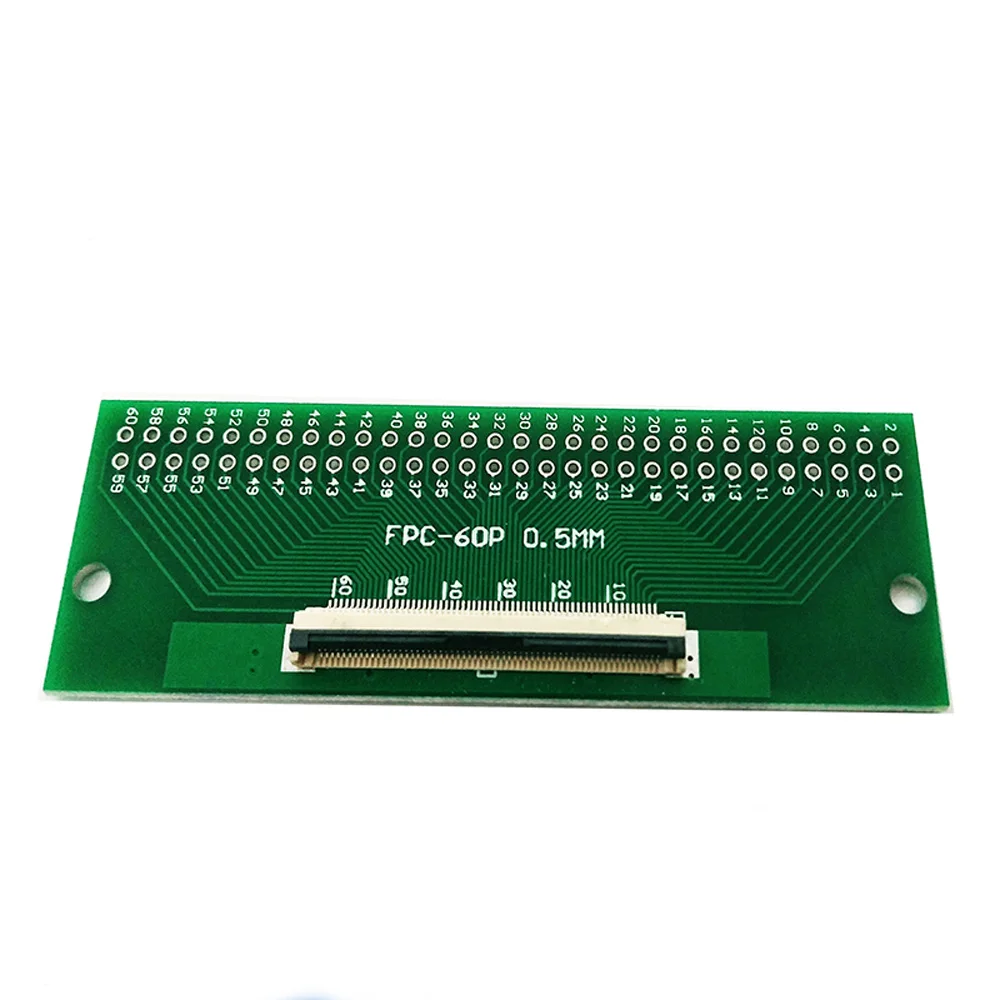 60 pin 0 5 мм FPC/FFC PCB разъем адаптера платы 60P плоский кабель односторонний |