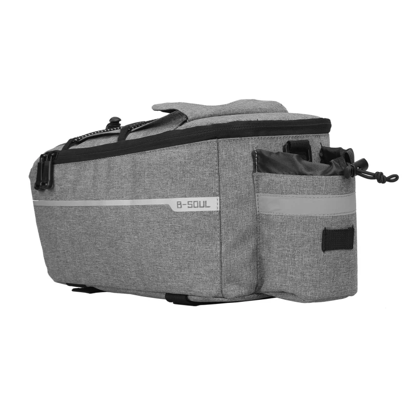 

Bicycle Bag Insulated Trunk Cooler Pack Bike Rear Rack Storage Luggage Pouch Reflective
