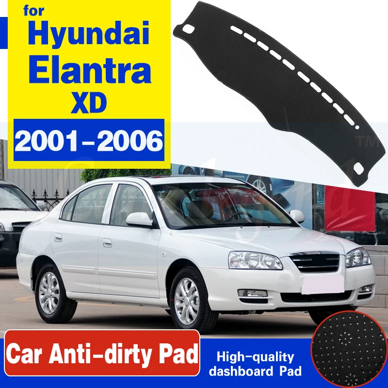 Противоскользящий коврик для Hyundai Elantra 2001 2002 2003 2004 2005 XD I30|Автомобильные