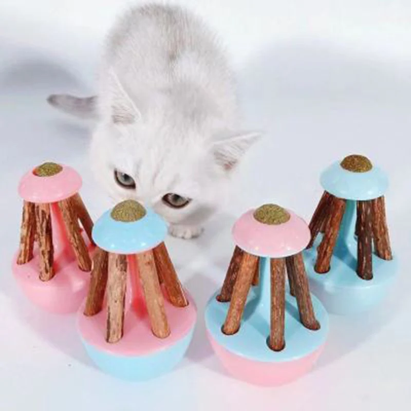 

Игрушки для кошек, стакан для кошек с серебряной лозой и Кошачьей Мятой, самостоятельная игрушка для котят, чистящие зубы, август 889