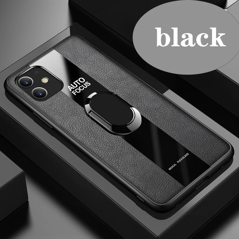 

Holder Phone Case For Xiaomi Redmi Note 10 PRO Note 9S 8A K40 K30 PRO note7pro Soft Silicone Magnetic Ring case