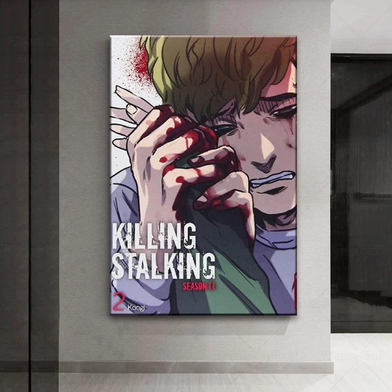 Comic Book Poster Anime Killing Stalking Decorative Art Living Room Modern Family Bedroom Decor Posters | Дом и сад